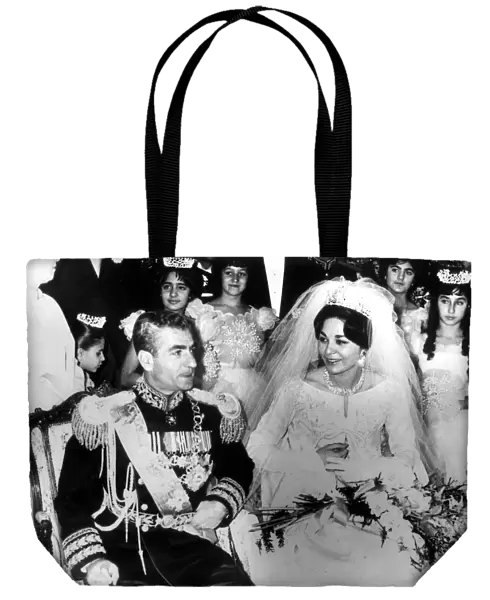 There was great rejoicing in Teheran when the Shah of Persia married beautiful 21