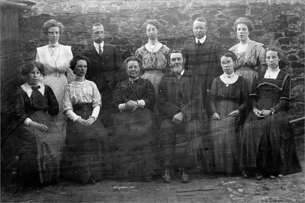 Hawking Family, Bude, Cornwall. Early 1900s