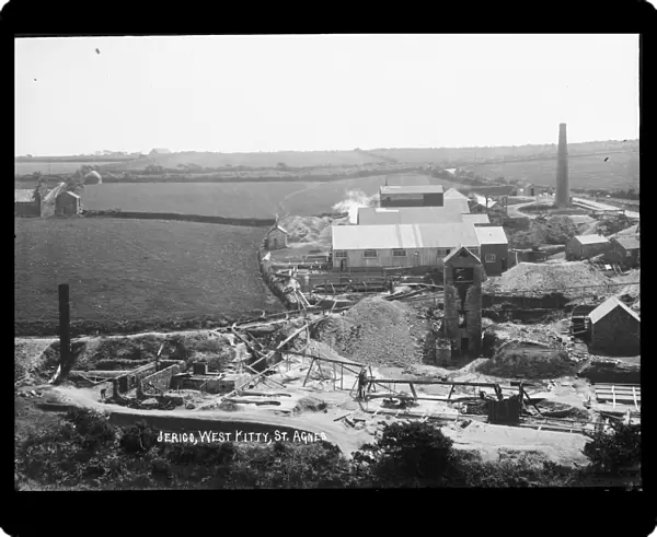 West Wheal Kitty, Trevellas Coombe, St Agnes, Cornwall. Before 1915