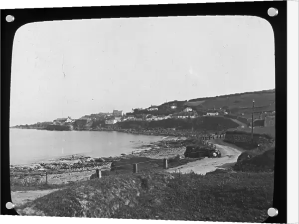Coverack Harbour, St Keverne, Cornwall. Late 1800s