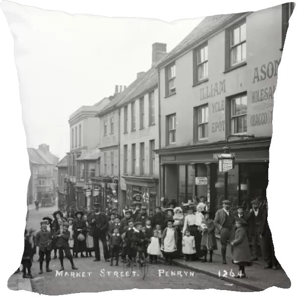 Market Street, Penryn, Cornwall. 1916-1918