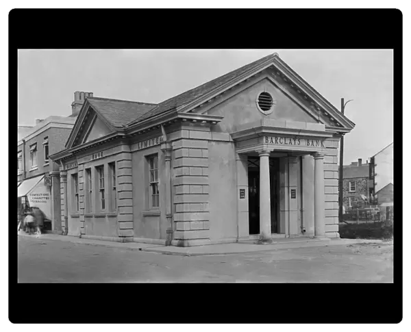 Barclays Bank, Beach Road, Perranporth, Perranzabuloe, Cornwall. Probably 1930s