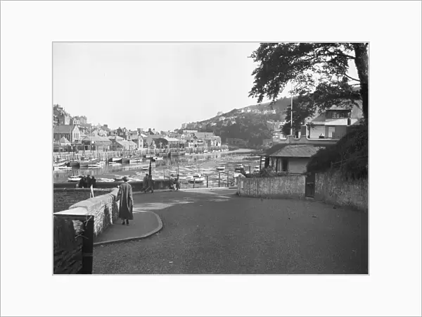 Beech Terrace, West Looe, Cornwall. Around 1930