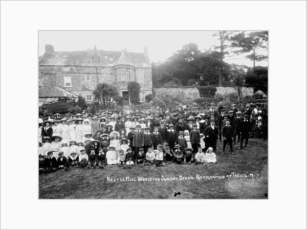 Trerice Manor House, Kestle Mill, St Newlyn East, Cornwall. Early 1900s