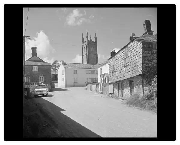 Churchtown, North Hill, Cornwall. 1969