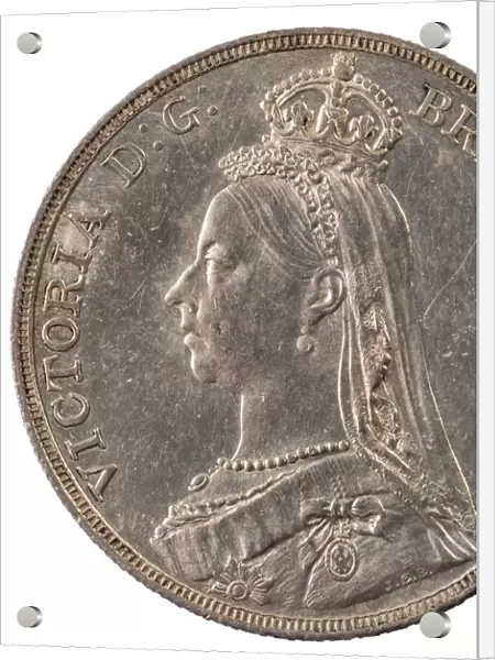 Queen Victoria Jubilee Head Silver Crown, England