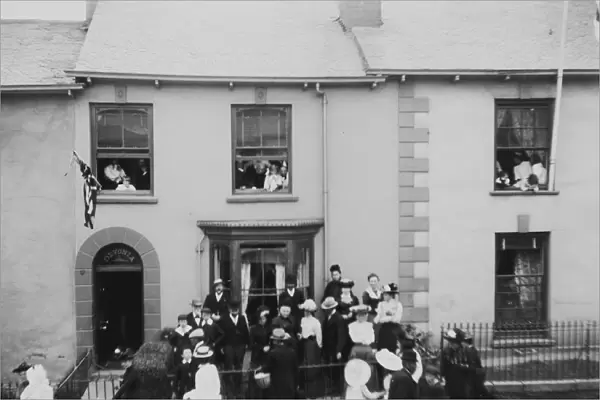 Royal Visit, 10 Ferris Town, Truro, Cornwall. 15th July 1903