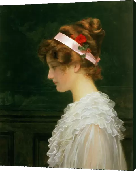 Profile of a young girl