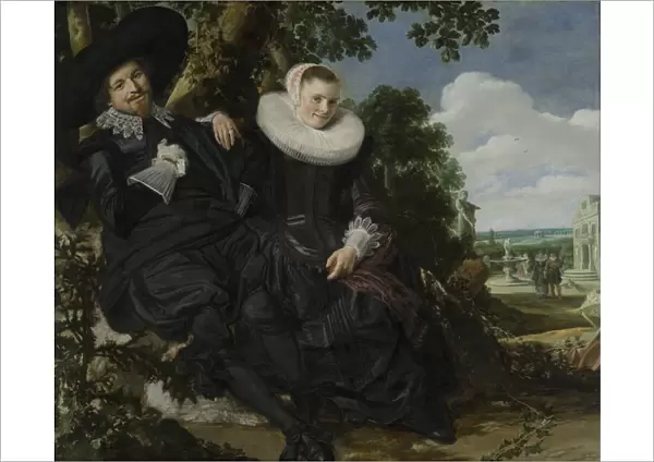 Portrait of a Couple, Probably Isaac Abrahamsz Massa and Beatrix van der Laen, c