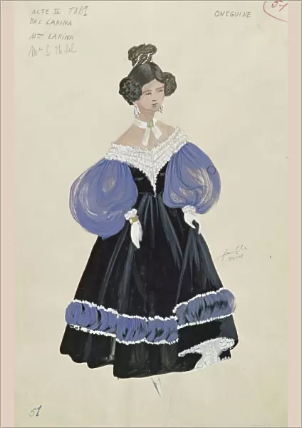 Mme. Larina, from the opera Eugene Onegin by Peter Ilich Tchaikovsky (1840-93)