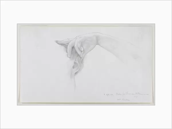 Study for Thermaie Antoniniane, 1899 (pencil on paper)