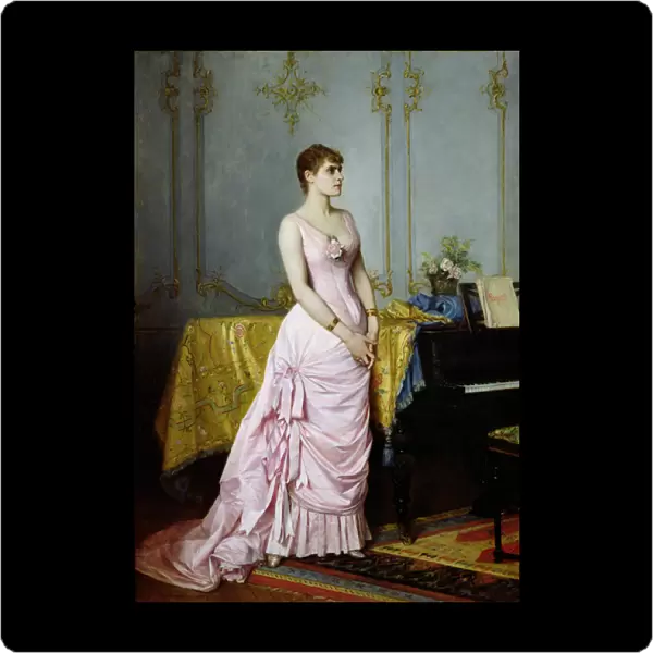 Portrait of Rose Caron (1857-1930) 1886 (oil on canvas)