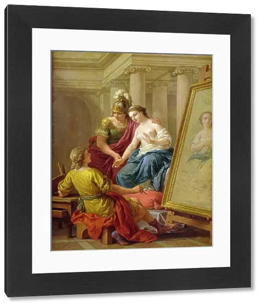 Apelles in Love with the Mistress of Alexander, 1772 (oil on canvas)