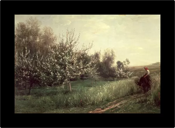 Spring, 1857 (oil on canvas)