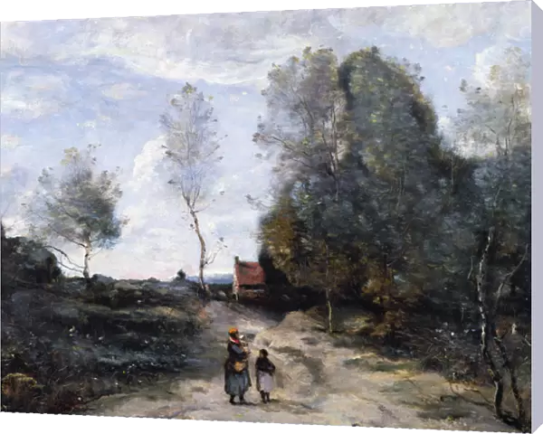 The Road (oil on canvas)