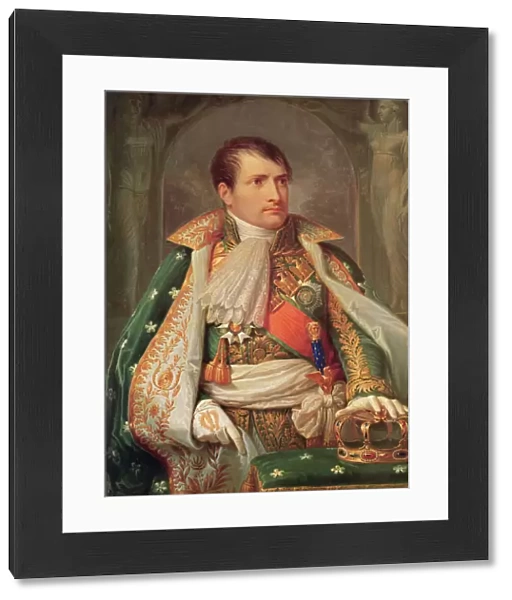 Napoleon I (1769-1821) King of Italy, c. 1805-10 (oil on canvas)