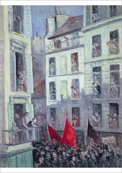 The Popular Front, c. 1936 (oil on canvas)