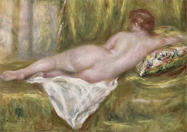 Reclining Nude from the Back, Rest after the Bath, c. 1909 (oil on canvas)