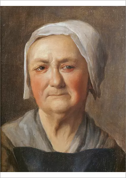 Portrait of a Peasant (oil on canvas)