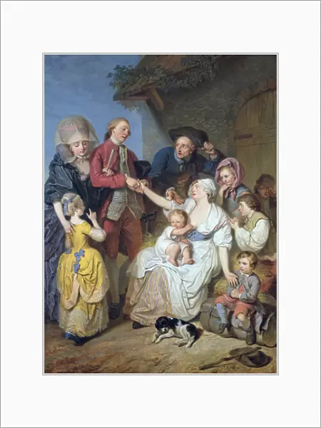 Charity, 1777 (oil on canvas)