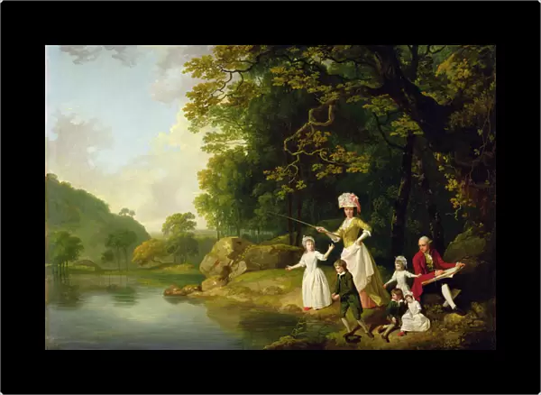 George and Mary Browne with their Five Elder Children, c. 1773  /  4 (oil on canvas)
