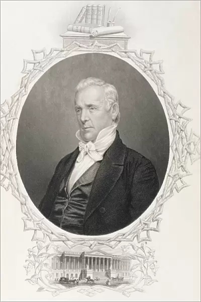 James Buchanan, from The History of the United States, Vol. II, by Charles Mackay