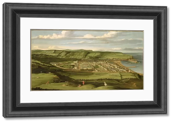 Whitehaven, Cumbria, Showing Flatt Hall, c. 1730-35 (oil on canvas)