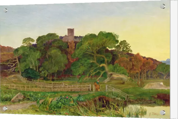 Whitlingham, Norfolk, 1860 (oil on canvas)