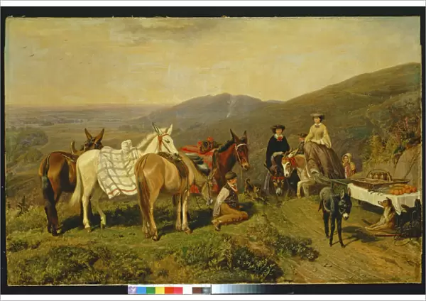 In the Malvern Hills, 1858