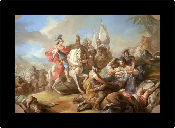 The Victory of Alexander over Porus, c. 1738 (oil on canvas)