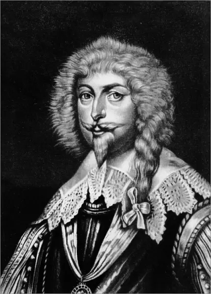 Sir Edward Sackville (1591-1652) 4th Earl of Dorset, illustration from Portraits