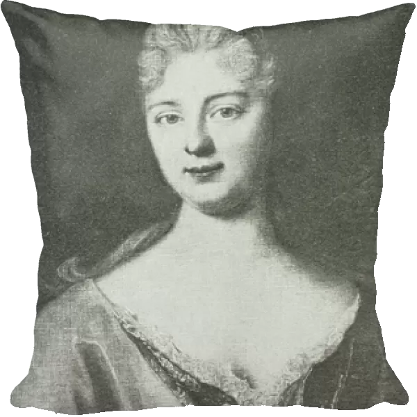 Louise-Eleanore de la Tour du Pil (1700-62), Baronne de Warens (engraving)