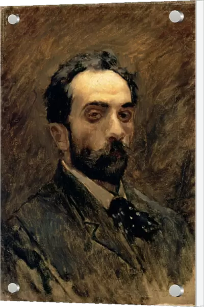 Self Portrait, 1890s (oil on canvas)