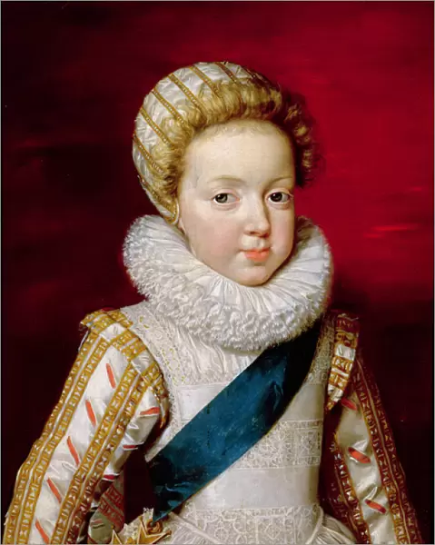 Gaston d Orleans (1608-60) as a Child (oil on canvas)