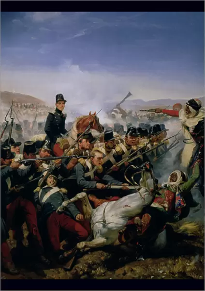 The Battle of Somah, 1839 (oil on canvas)