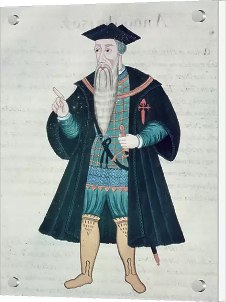 Afonso de Albuquerque (1453-1515) (gouache on paper)