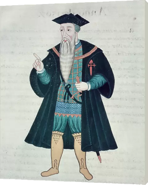 Afonso de Albuquerque (1453-1515) (gouache on paper)