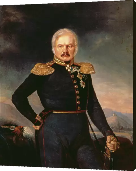 Portrait of General Alexei Ermolov (1816-27), c. 1843 (oil on canvas)