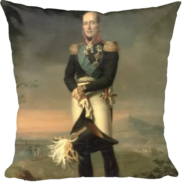 Portrait of Prince Mikhail Barclay de Tolly (1761-1818), 1829 (oil on canvas)
