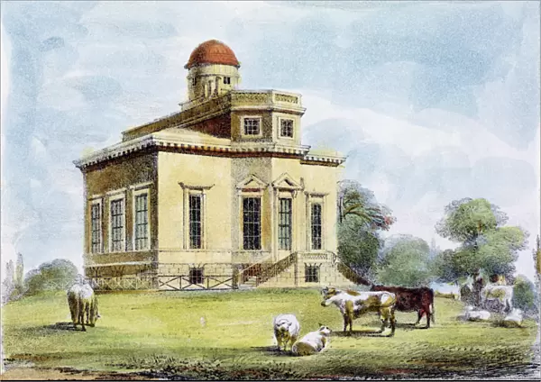 Observatory, Richmond Gardens, plate 14 from Kew Gardens: A Series of Twenty-Four
