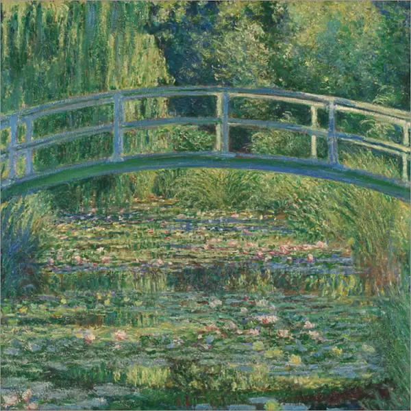 Waterlily Pond, 1899 (oil on canvas)