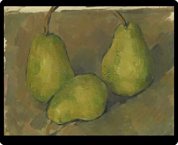 Three Pears, 1878-9 (oil on canvas)