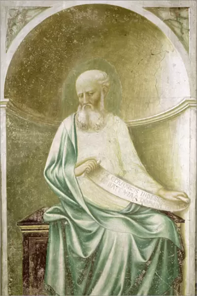 The Prophet Isaiah, from the intrados of the apse (fresco)