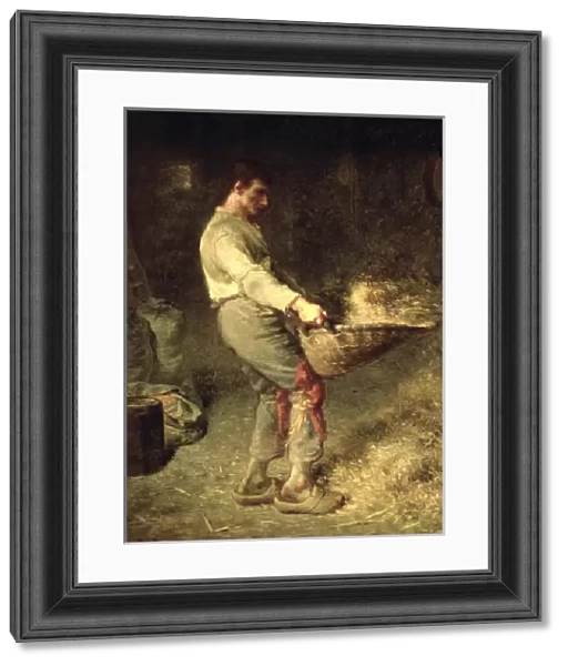 A Winnower, 1866-68 (oil on canvas)