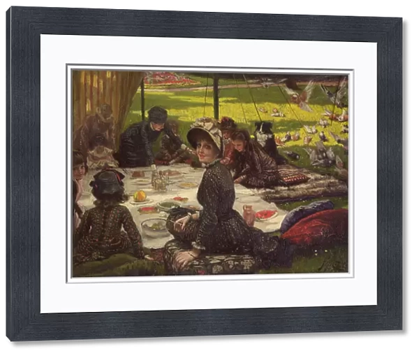 The Picnic (Dejeuner sur l Herbe), c. 1881-2 (panel)