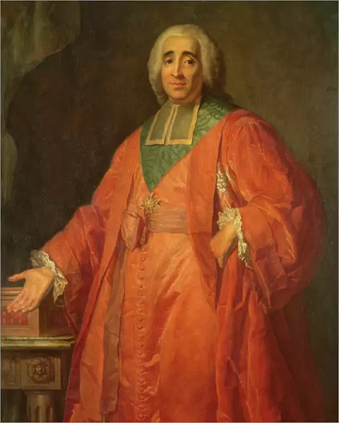 Rene Augustin de Maupeou (1714-92) (oil on canvas)