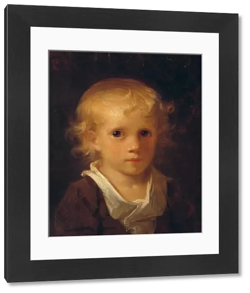 Portrait of a Child (oil on canvas)