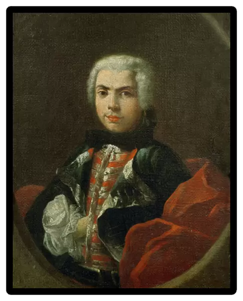 Carlo Broschi Il Farinelli (1705-82) (oil on canvas)