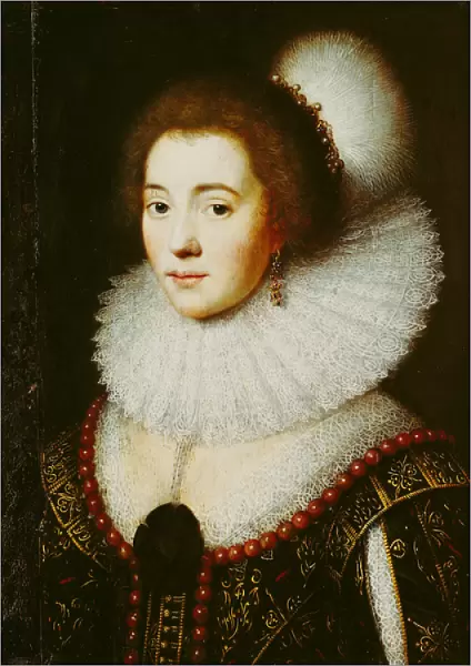 Amalia van Solms (1602-75) (oil on canvas)
