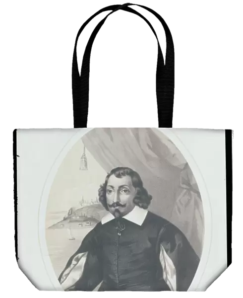 Samuel de Champlain (1567-1635) 1854 (engraving)